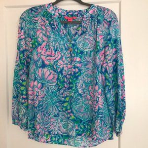 EUC Lilly Pulitzer Elsa top Size XXS.